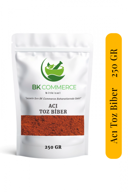 BK Commerce Acı Toz Biber 250 Gr