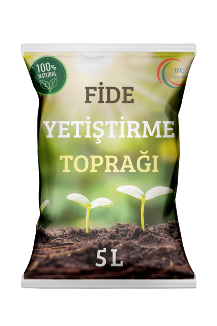 BK Commerce Fide Toprağı 5 Lt - Tohum Çimlendirme Harcı, Cocopeat & Perlit Karışımı